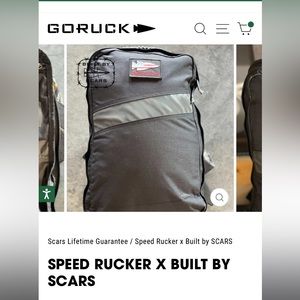 GoRuck Speed Rucker.